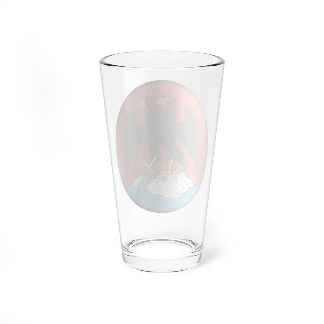 Coat of arms of Rijeka (Croatia) (Coat of Arms) Pint Glass 16oz - Go Mug Yourself