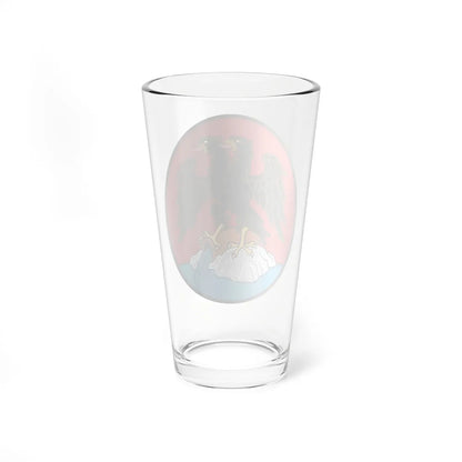 Coat of arms of Rijeka (Croatia) (Coat of Arms) Pint Glass 16oz - Go Mug Yourself