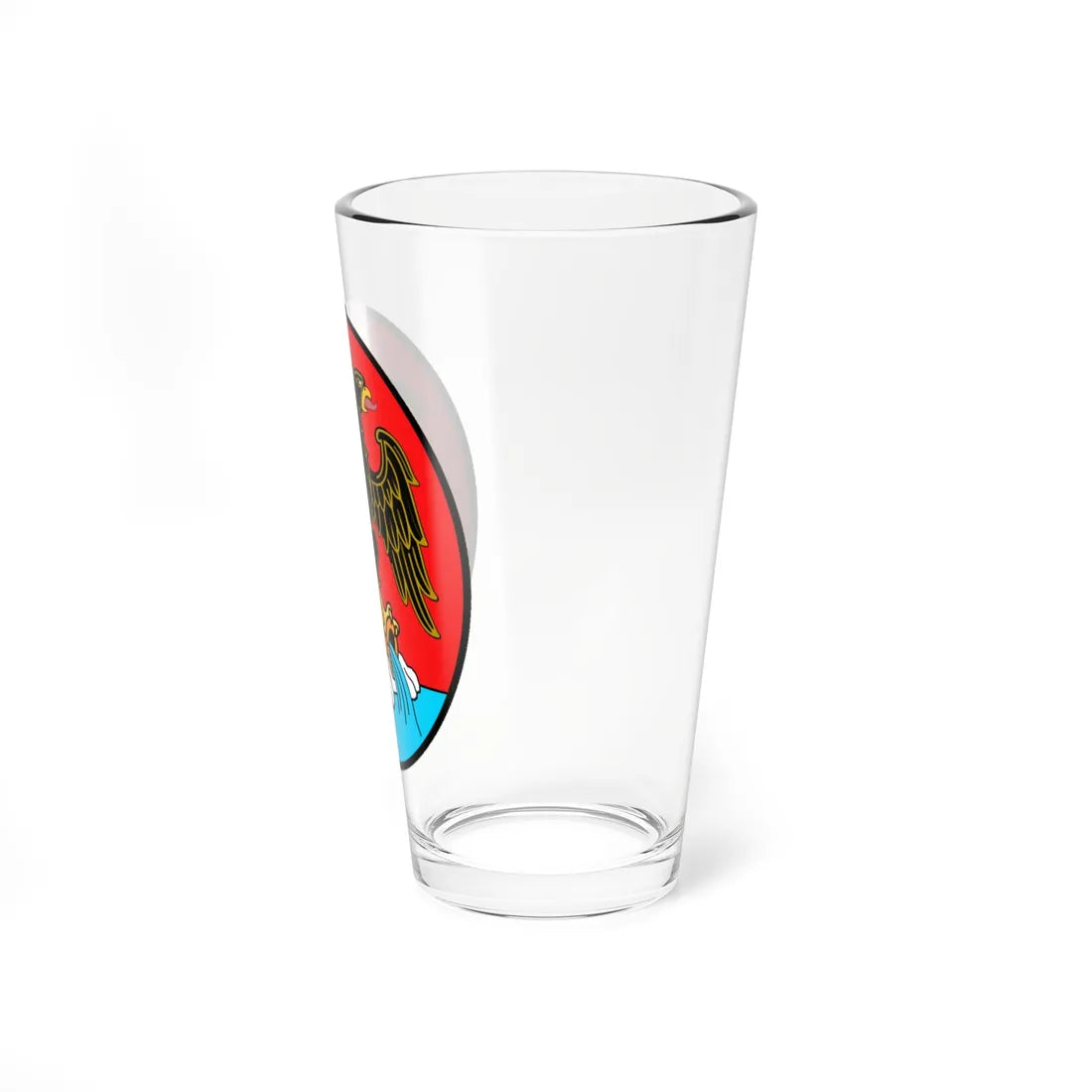 Coat of arms of Rijeka (Croatia) (Coat of Arms) Pint Glass 16oz - Go Mug Yourself