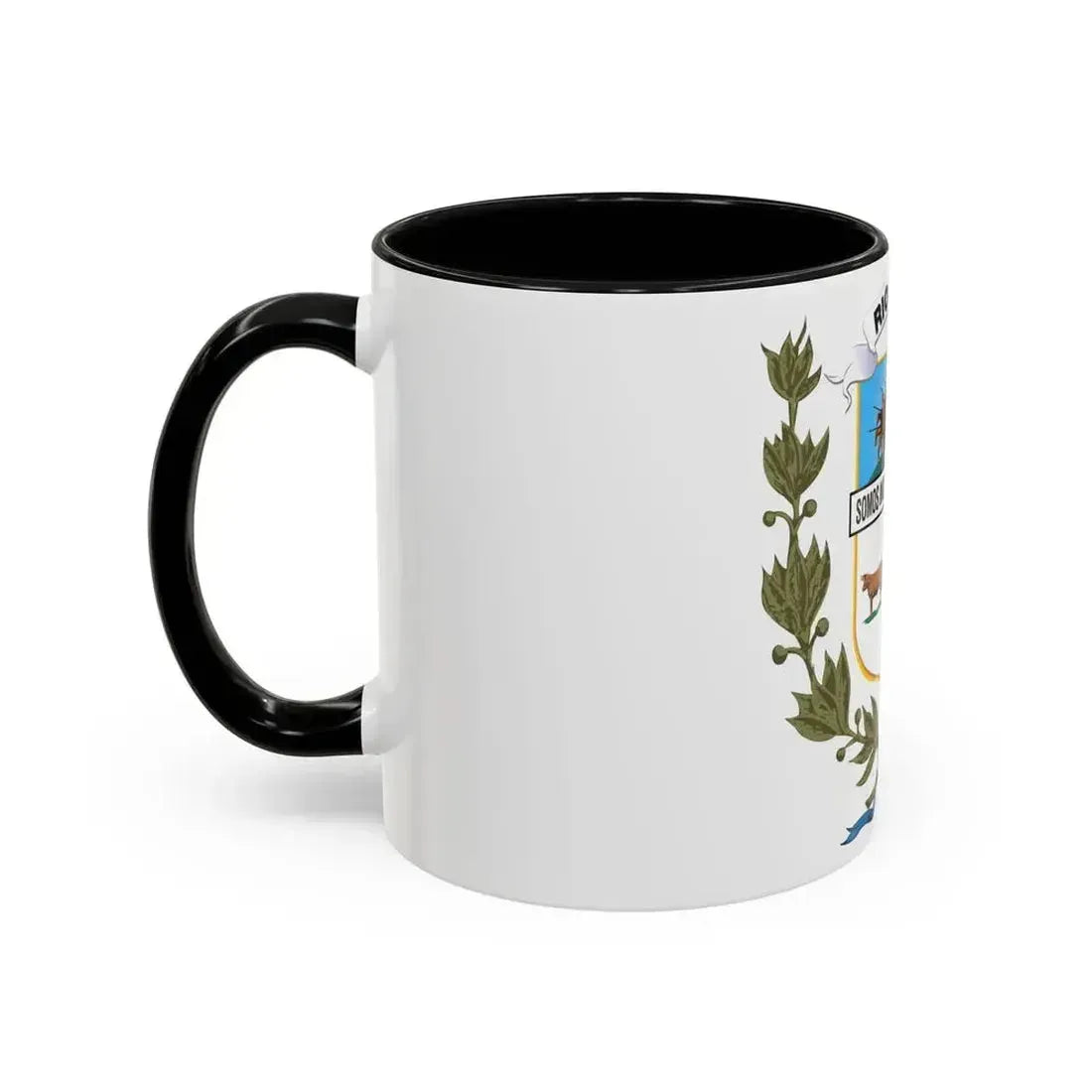Coat of arms of Rio Negro Department - Accent Coffee Mug - Go Mug Yourself