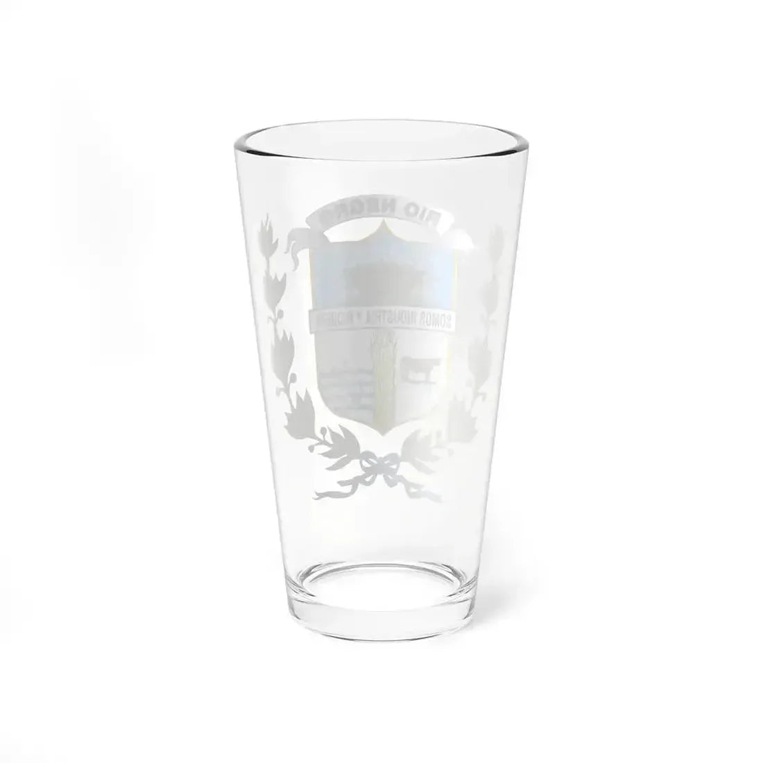Coat of arms of Rio Negro Department - Pint Glass 16oz - Go Mug Yourself