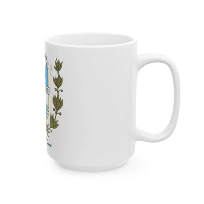 Coat of arms of Rio Negro Department - White Coffee Mug-Go Mug Yourself