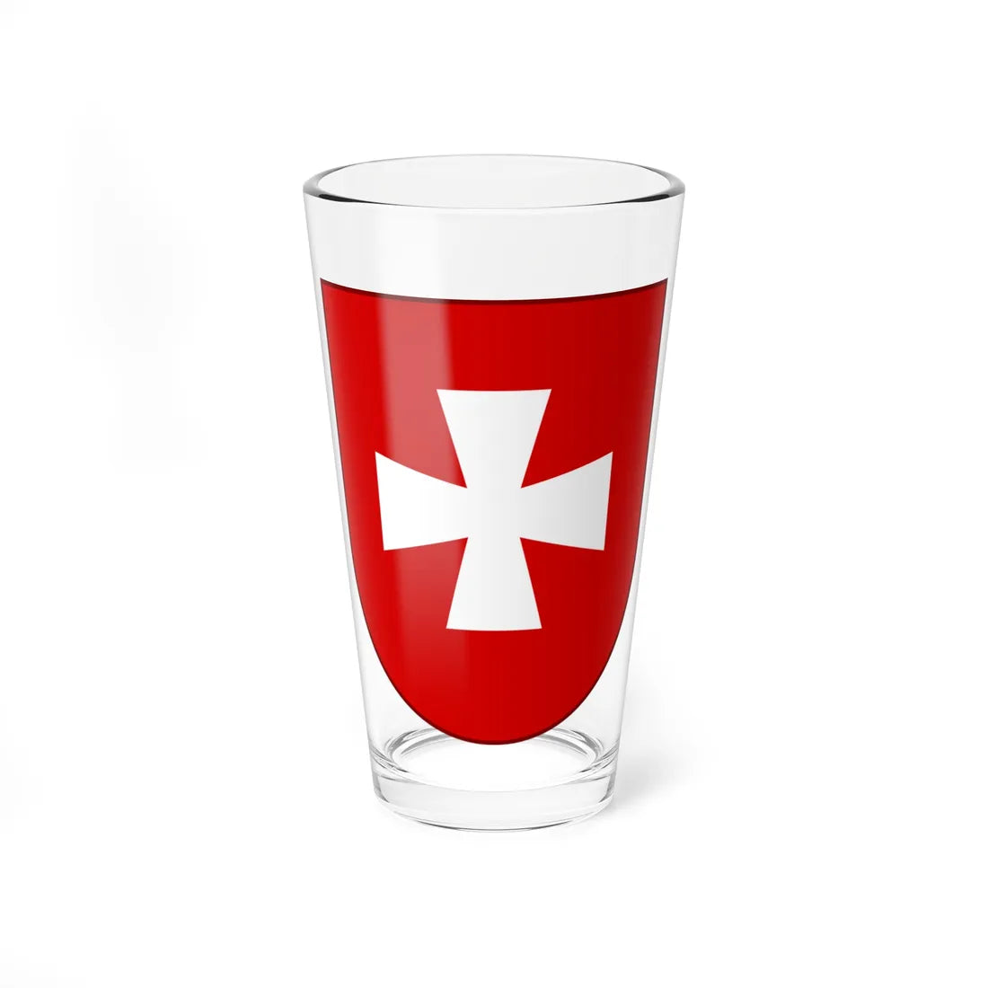 Coat of Arms of Rivne Oblast m (Ukraine) (Coat of Arms) Pint Glass 16oz 16oz - Go Mug Yourself