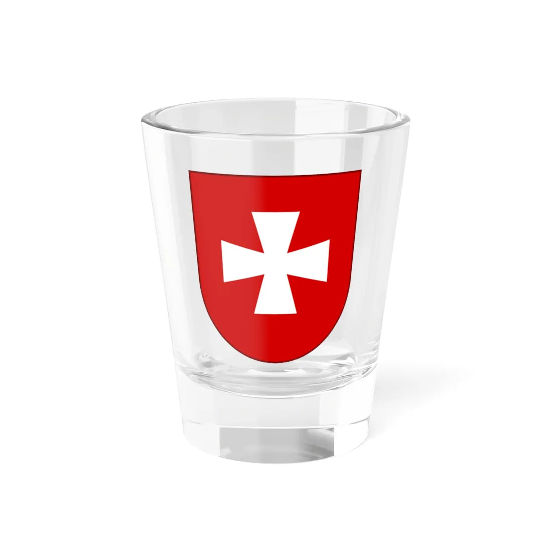 Coat of Arms of Rivne Oblast m (Ukraine) (Coat of Arms) Shot Glass 1.5oz 1.5oz - Go Mug Yourself