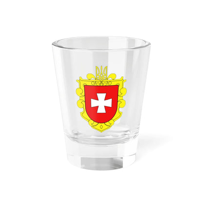 Coat of arms of Rivne Oblast (Ukraine) (Coat of Arms) Shot Glass 1.5oz 1.5oz - Go Mug Yourself