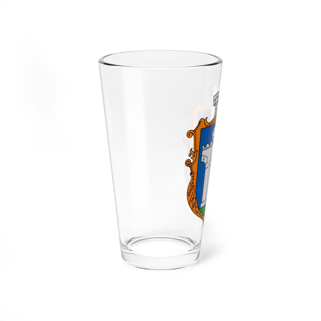 Coat of arms of Rivne UHT (Ukraine) (Coat of Arms) Pint Glass 16oz - Go Mug Yourself