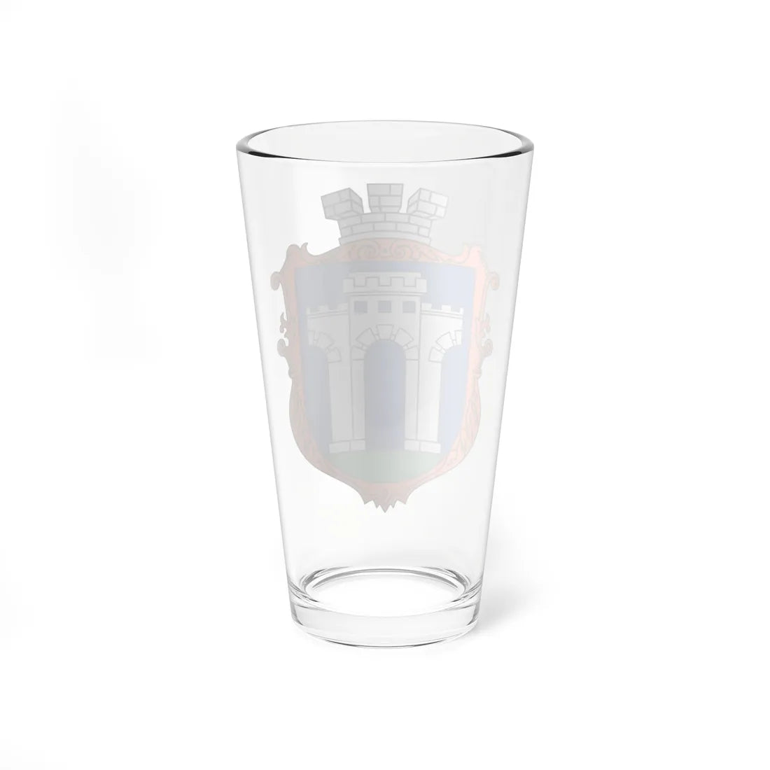 Coat of arms of Rivne UHT (Ukraine) (Coat of Arms) Pint Glass 16oz - Go Mug Yourself