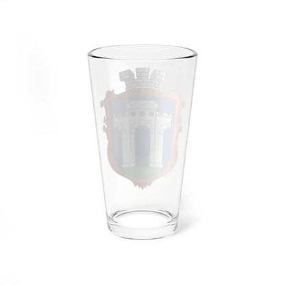 Coat of arms of Rivne UHT (Ukraine) (Coat of Arms) Pint Glass 16oz - Go Mug Yourself