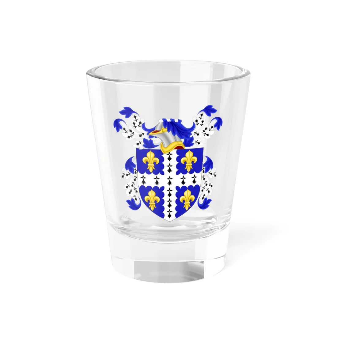 Coat of Arms of Robert Andrews (United States) (Coat of Arms) Shot Glass 1.5oz 1.5oz - Go Mug Yourself