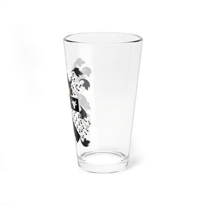 Coat of Arms of Robert Beverly (United States) (Coat of Arms) Pint Glass 16oz - Go Mug Yourself