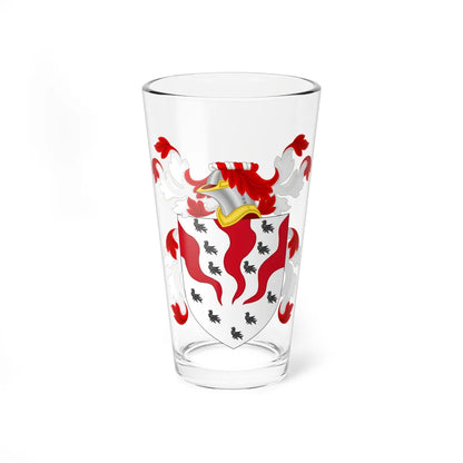 Coat of Arms of Robert Coe (United States) (Coat of Arms) Pint Glass 16oz 16oz - Go Mug Yourself