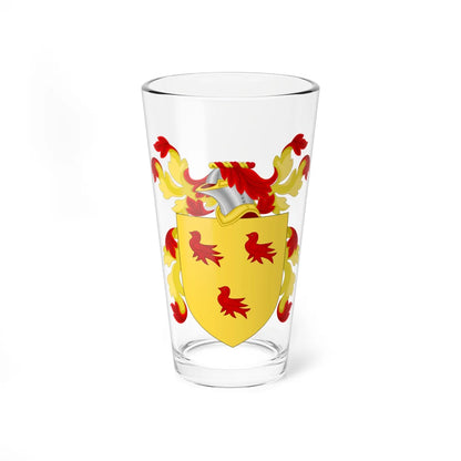Coat of Arms of Robert Lee Ghormley (United States) (Coat of Arms) Pint Glass 16oz 16oz - Go Mug Yourself