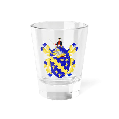 Coat of Arms of Robert Treat Paine (United States) (Coat of Arms) Shot Glass 1.5oz 1.5oz - Go Mug Yourself