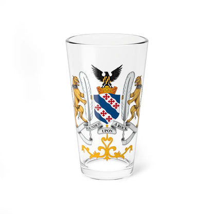 Coat of arms of Rockville Maryland (United States) (Coat of Arms) Pint Glass 16oz 16oz - Go Mug Yourself