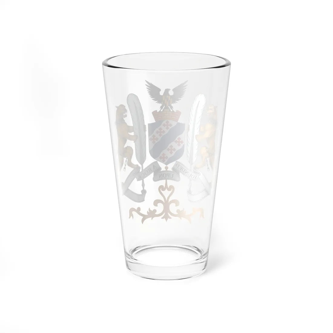 Coat of arms of Rockville Maryland (United States) (Coat of Arms) Pint Glass 16oz - Go Mug Yourself
