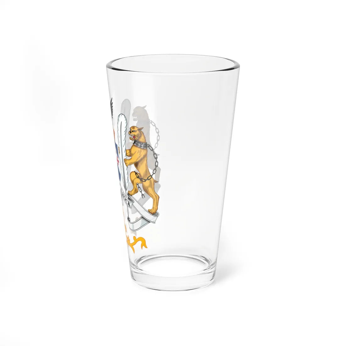 Coat of arms of Rockville Maryland (United States) (Coat of Arms) Pint Glass 16oz - Go Mug Yourself
