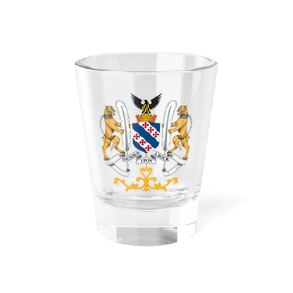 Coat of arms of Rockville Maryland (United States) (Coat of Arms) Shot Glass 1.5oz 1.5oz - Go Mug Yourself