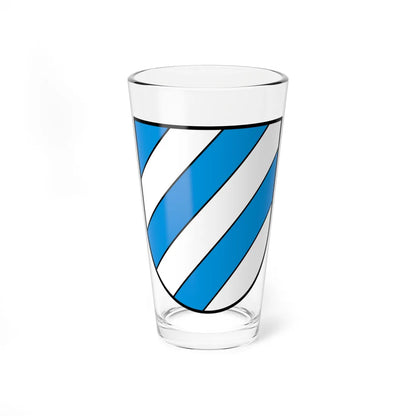 Coat of arms of Roggliswil (Switzerland) (Coat of Arms) Pint Glass 16oz 16oz - Go Mug Yourself