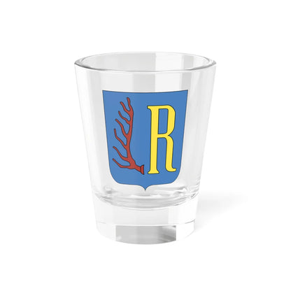 Coat of Arms of Rohatyn (Ukraine) (Coat of Arms) Shot Glass 1.5oz 1.5oz - Go Mug Yourself