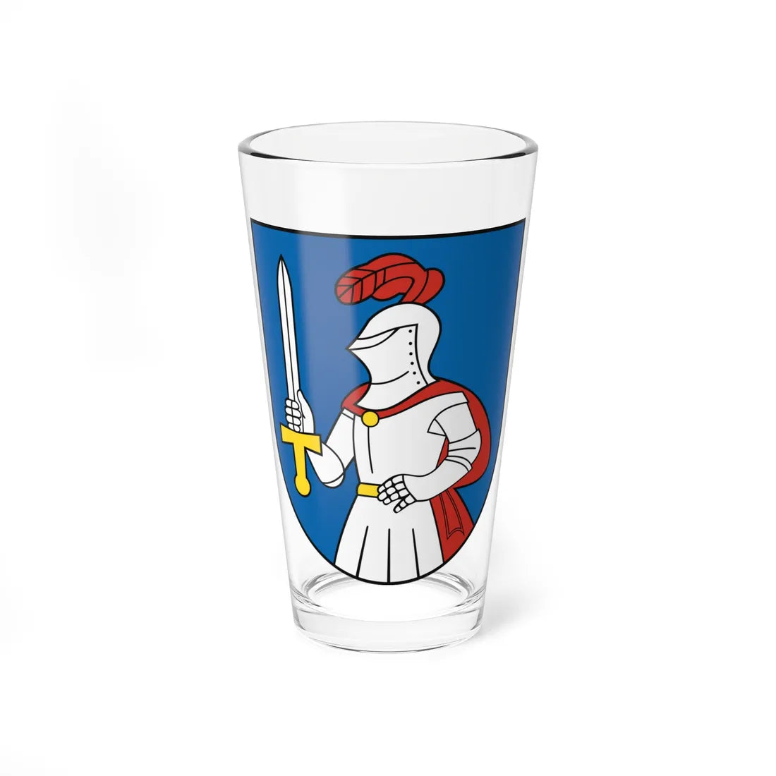 Coat of Arms of Rohožník (Slovakia) (Coat of Arms) Pint Glass 16oz 16oz - Go Mug Yourself