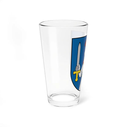 Coat of Arms of Rohožník (Slovakia) (Coat of Arms) Pint Glass 16oz - Go Mug Yourself