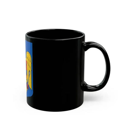 Coat of arms of Romania - Black Coffee Mug - Go Mug Yourself