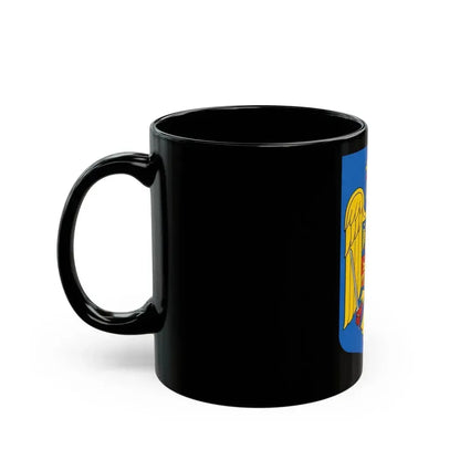 Coat of arms of Romania - Black Coffee Mug - Go Mug Yourself