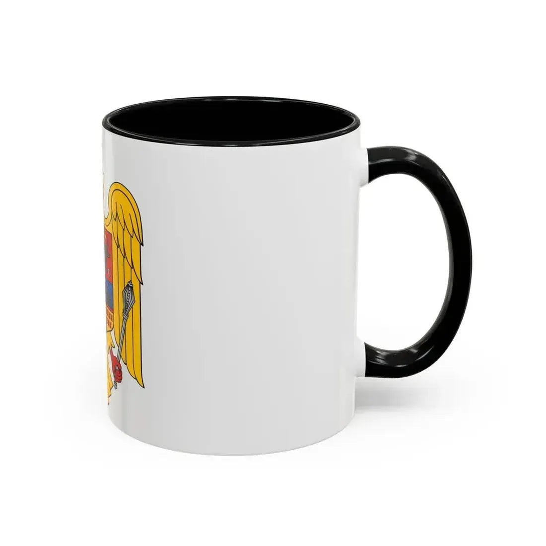 Coat of arms of Romania Eagle - Accent Coffee Mug - Go Mug Yourself