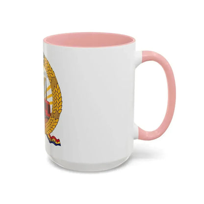 Coat of arms of Romania (January-March 1948) - Accent Coffee Mug - Go Mug Yourself