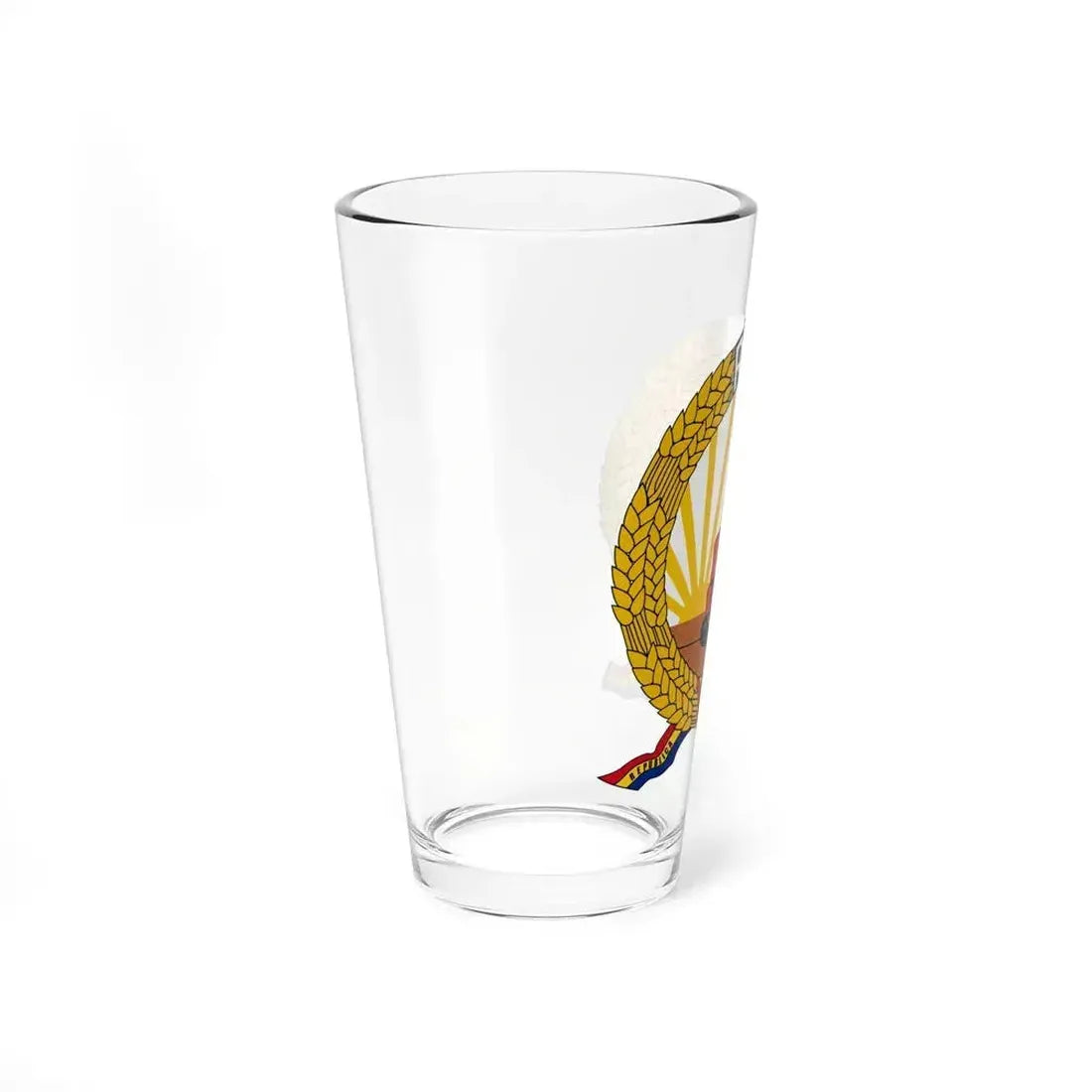 Coat of arms of Romania (January-March 1948) - Pint Glass 16oz - Go Mug Yourself