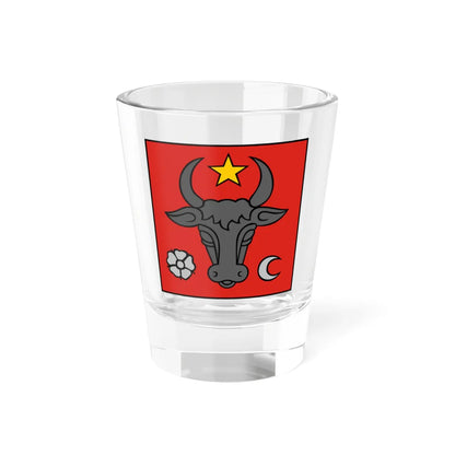 Coat of arms of Romania Moldavia (Oman) (Coat of Arms) Shot Glass 1.5oz 1.5oz - Go Mug Yourself