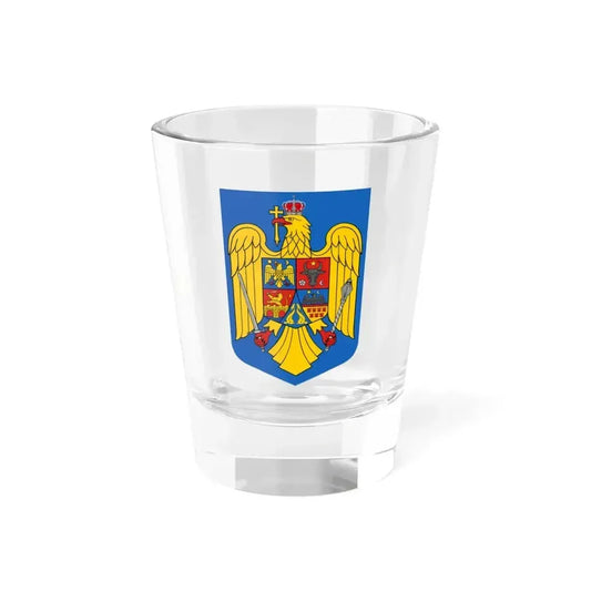 Coat of arms of Romania - Shot Glass 1.5oz 1.5oz - Go Mug Yourself
