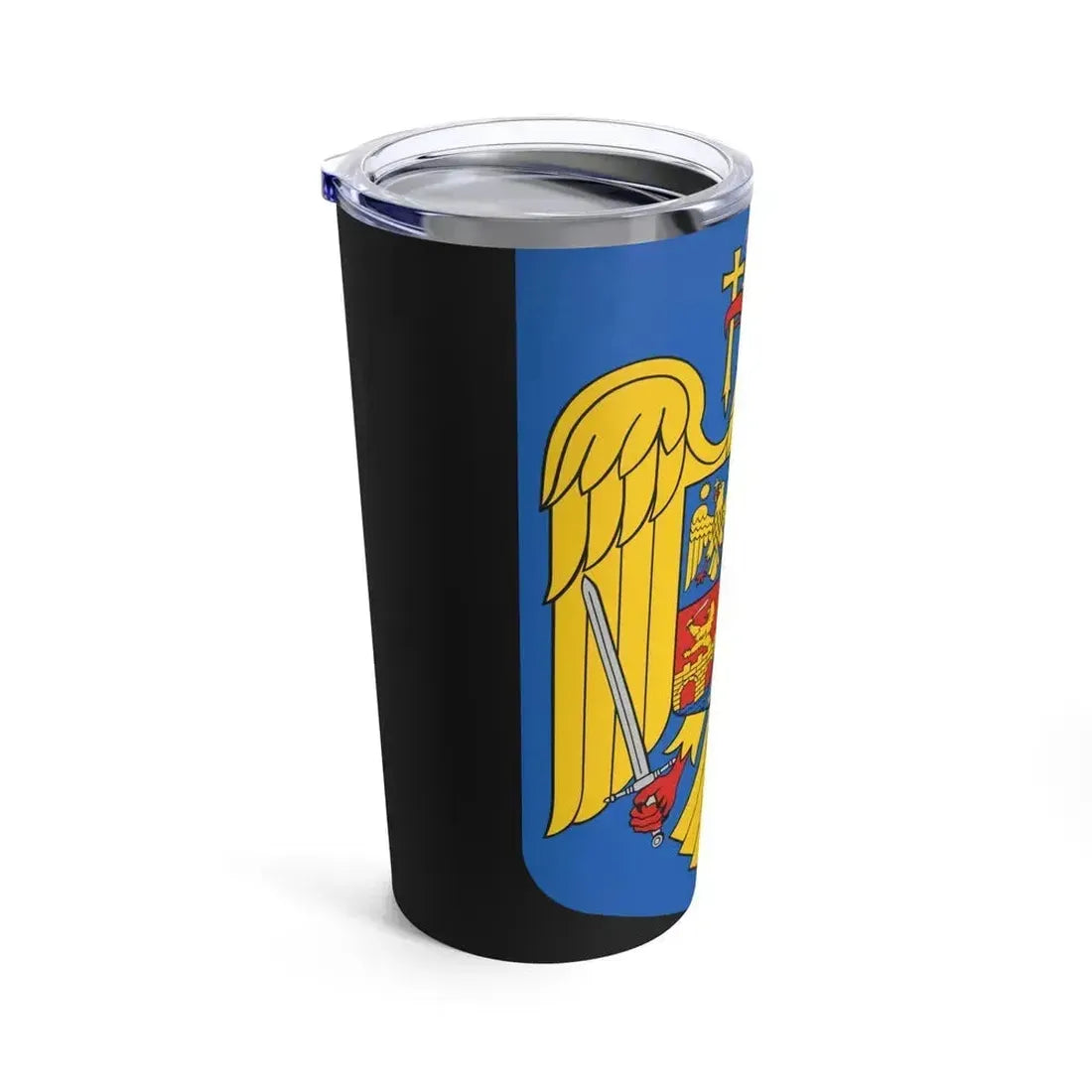 Coat of arms of Romania - Tumbler 20oz - Go Mug Yourself