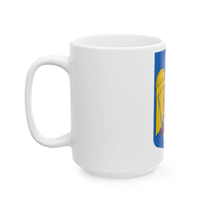Coat of arms of Romania - White Coffee Mug - Go Mug Yourself