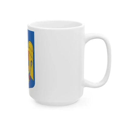 Coat of arms of Romania - White Coffee Mug - Go Mug Yourself