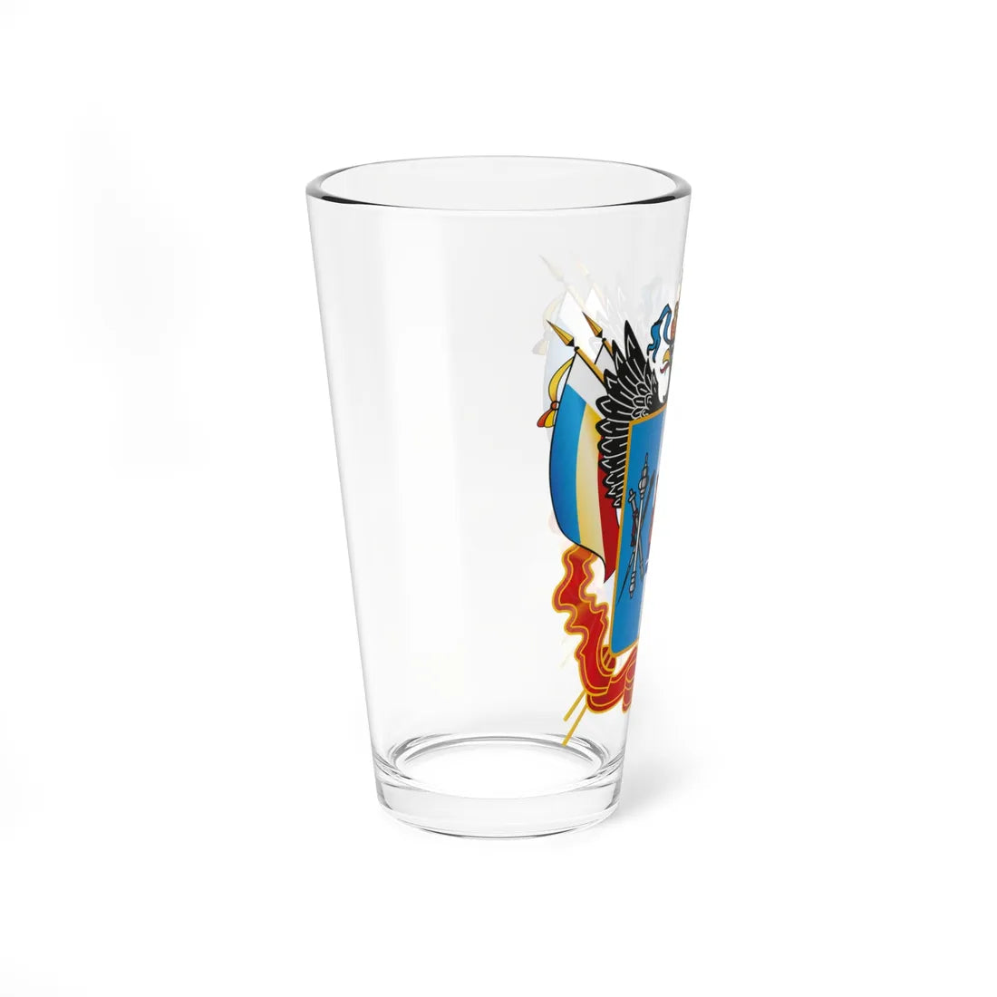 Coat of arms of Rostov Oblast (Russia) (Coat of Arms) Pint Glass 16oz - Go Mug Yourself
