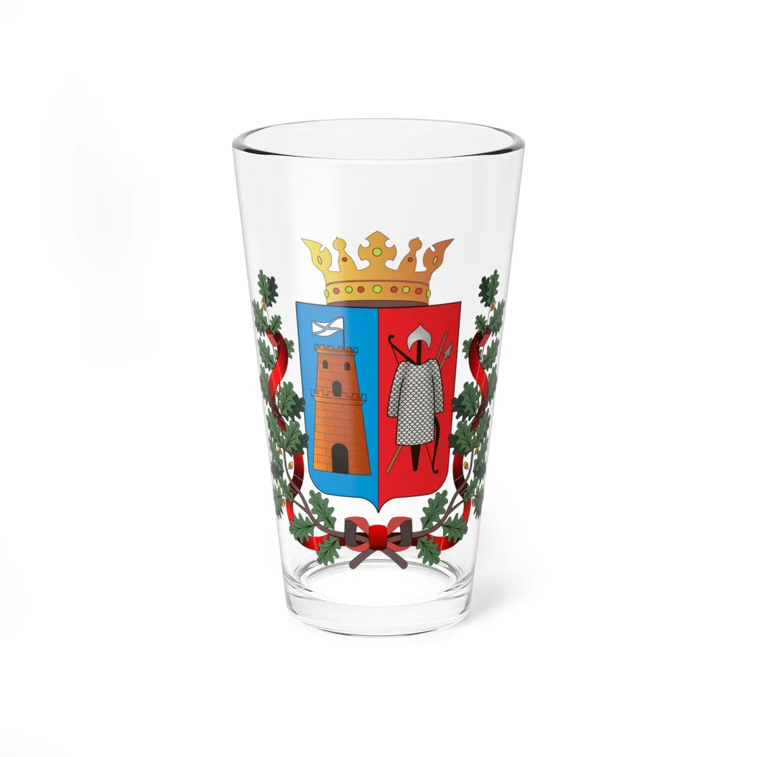 Coat of Arms of Rostov-on-Don (Russia) (Coat of Arms) Pint Glass 16oz 16oz - Go Mug Yourself