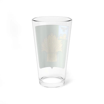 Coat of Arms of Rovenki rayon (Russia) (Coat of Arms) Pint Glass 16oz - Go Mug Yourself