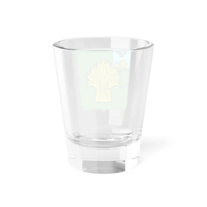 Coat of Arms of Rovenki rayon (Russia) (Coat of Arms) Shot Glass 1.5oz - Go Mug Yourself