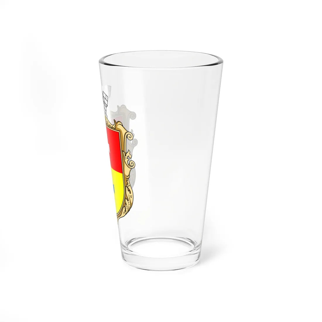 Coat of arms of Rozhysche (Ukraine) (Coat of Arms) Pint Glass 16oz - Go Mug Yourself