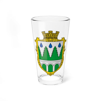 Coat of Arms of Rozluch (Ukraine) (Coat of Arms) Pint Glass 16oz 16oz - Go Mug Yourself