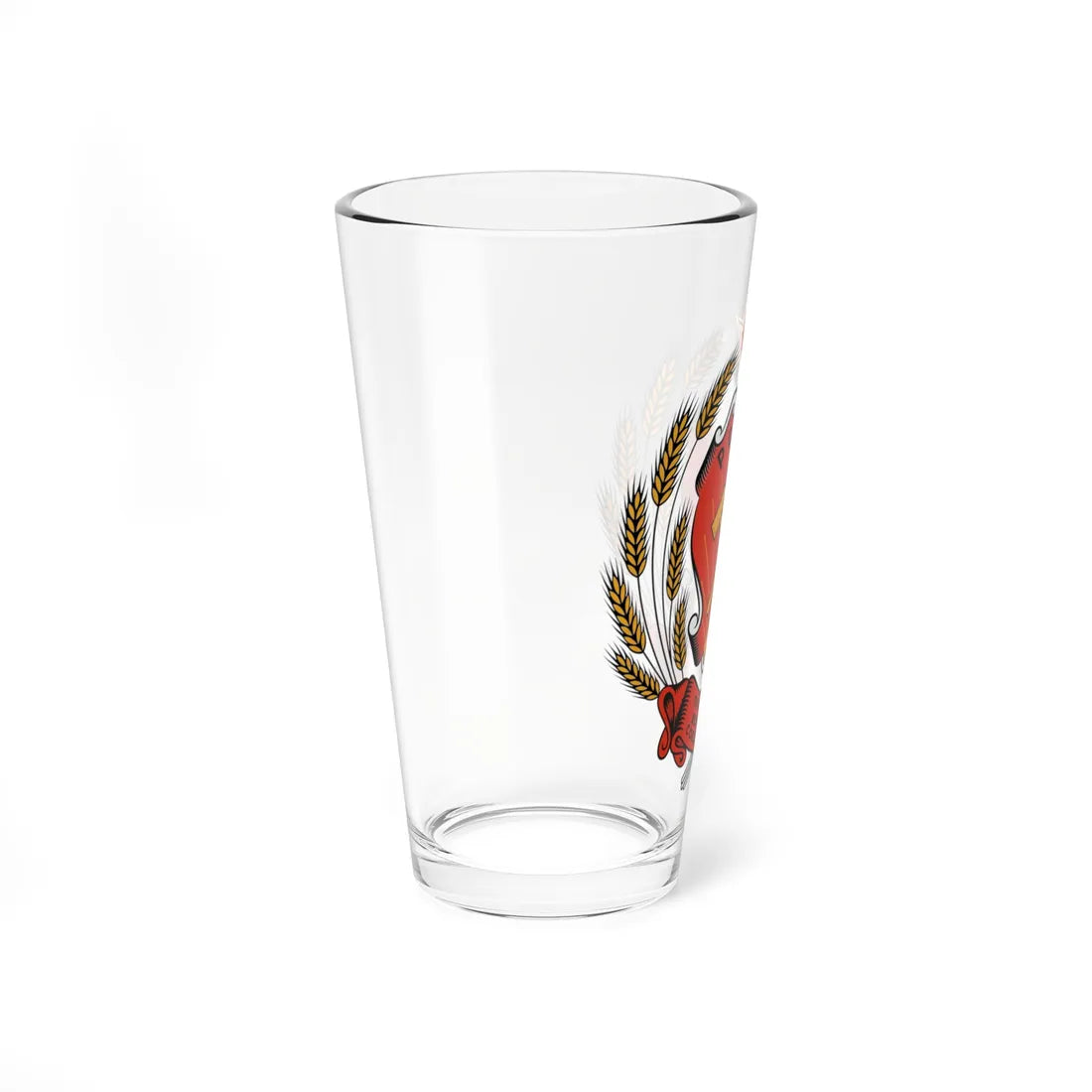 Coat of arms of RSFSR 1978 (Russia) (Coat of Arms) Pint Glass 16oz - Go Mug Yourself