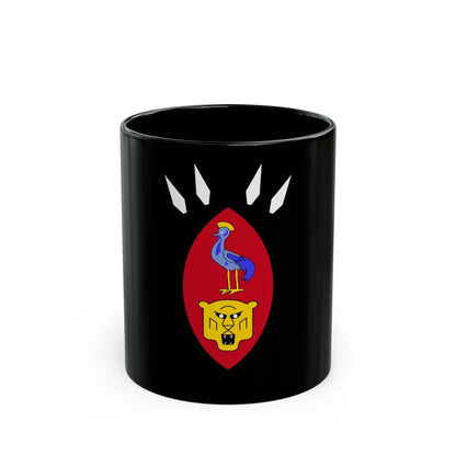 Coat of arms of Ruanda-Urundi - Black Coffee Mug-11oz-Go Mug Yourself