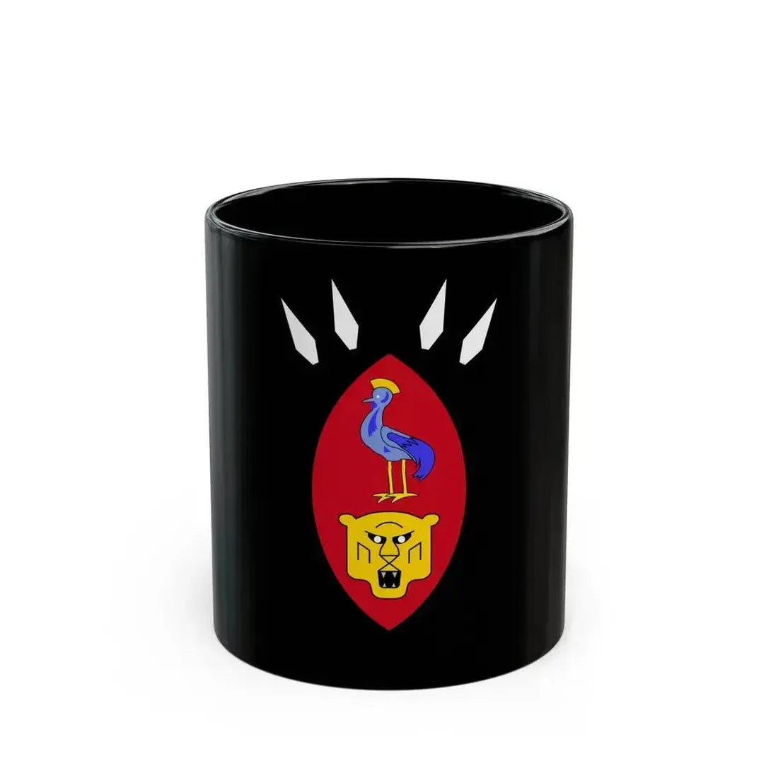 Coat of arms of Ruanda-Urundi - Black Coffee Mug 11oz - Go Mug Yourself