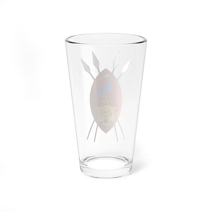 Coat of arms of Ruanda-Urundi (Burundi) (Coat of Arms) Pint Glass 16oz - Go Mug Yourself