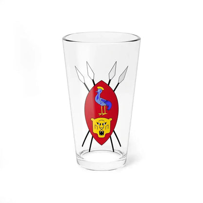 Coat of arms of Ruanda-Urundi - Pint Glass 16oz 16oz - Go Mug Yourself