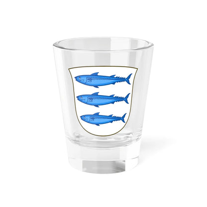 Coat of arms of Rudkøbing (Denmark) (Coat of Arms) Shot Glass 1.5oz 1.5oz - Go Mug Yourself
