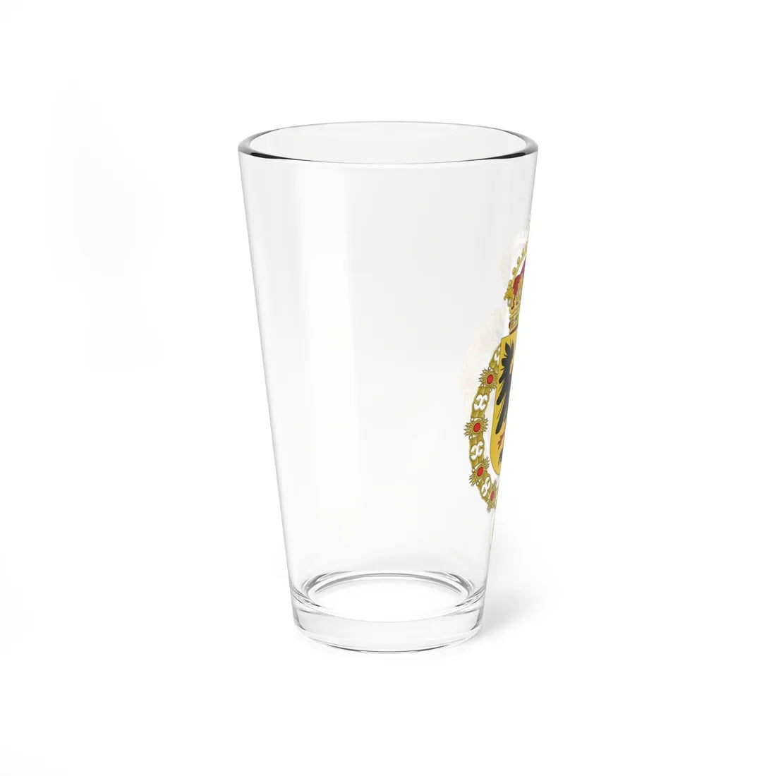 Coat of Arms of Rudolf II as King of the Romans (Germany) (Coat of Arms) Pint Glass 16oz - Go Mug Yourself