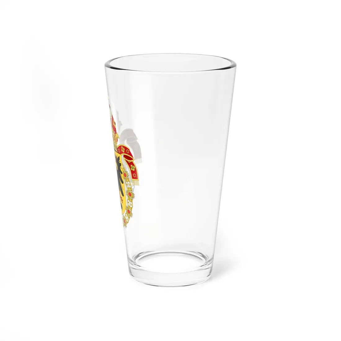 Coat of Arms of Rudolf II Matthias and Ferdinand II Holy Roman Emperors-Or shield variant (Austria) (Coat of Arms) Pint Glass 16oz - Go Mug Yourself