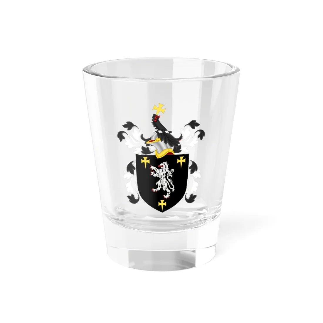 Coat of Arms of Rufus King (United States) (Coat of Arms) Shot Glass 1.5oz 1.5oz - Go Mug Yourself